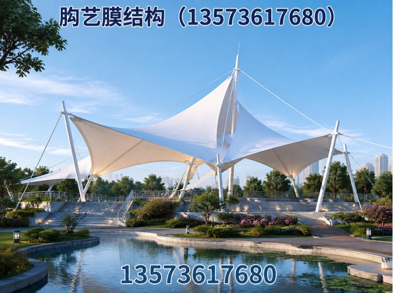 寿光市膜结构车棚展示图
